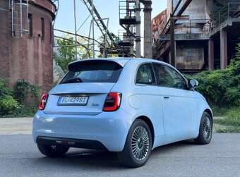 FIAT 500e 87kW, biely interiér - 4