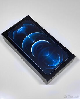 iPhone 12 Pro Max Pacific Blue BATERIE 100% TOP - 4