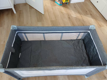 CESTOVNÁ POSTIEĽKA: CARETERO BASIC PLUS GREY + závesné lôžko - 4