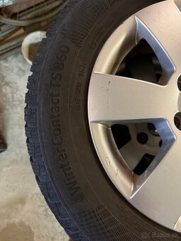 Alu disky elektróny + pneu - Škoda (6J,5x112,ET47) - 4