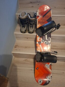 Snowboard + obutie - 4
