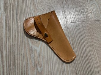 Kožené púzdro na pištoľ CZ 50/70 svetlé, ČSĽA / SNB (ZNB,VB) - 4