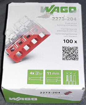 WAGO svorky - 4