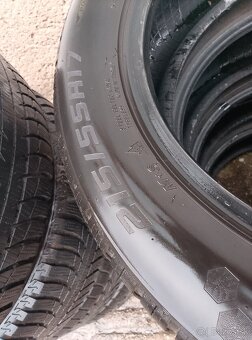 Predám 4ks Zimné Pneumatiky 215/55 R17 M+S DOT 2022 - 4