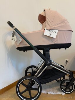 Cybex priam 4.0 peach pink nový - 4