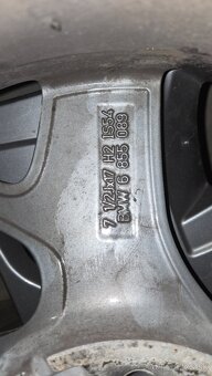 Originál disky BMW 17" 5x112 7,5J ET54 - 4