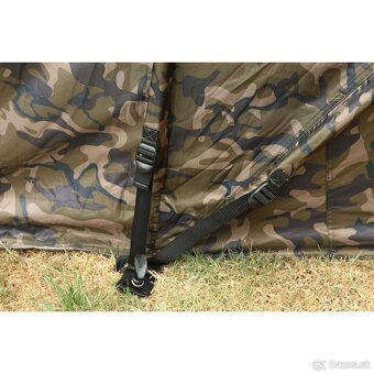 Predám Bivak Fox R series 2 man XL + zimný prehoz - 4