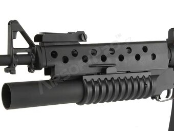 Predám, vymením airsoftovú zbraň M16 s granátometom. - 4