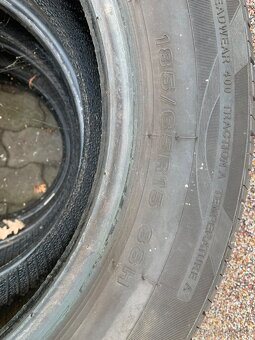 Predám 4ks letné pneumatiky 185/65 R15 - 4