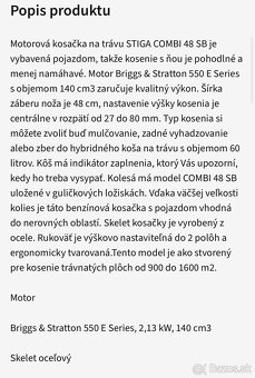 Kosačka STIGA Combi 48 - 4
