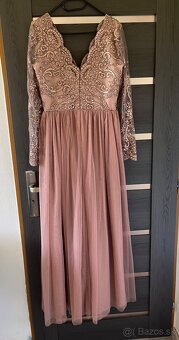 Medené spoločenské šaty 42/XL - 4
