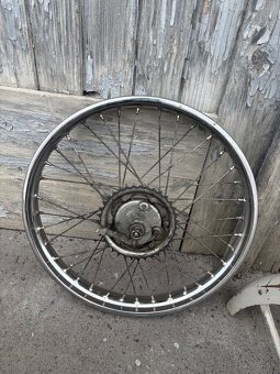 Babetta 207 kolesa + predný blatník - 4