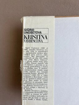 Kristina Vavřincova I a II - Sigrid Undset r.1970 - 4
