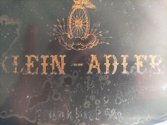 Starožitný nemecký písací stroj 1938 -Klein Adler - 4