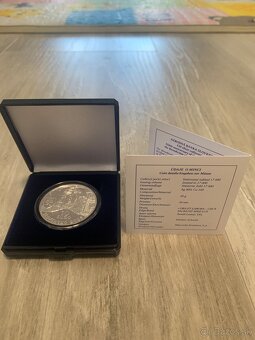 Strieborná 10eurová minca 2025 proof benediktinske opatstvo - 4