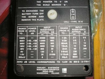 Merací prístroj UM-4B/MERA - 4