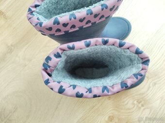 Zateplené svietiace gumáky - 4