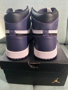 Jordan 1 High Court Purple White - 4