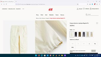 Kapsáče HM z RIPSTOPU, Tepláky THERMOLITE HM, Kapsáče Zara - 4