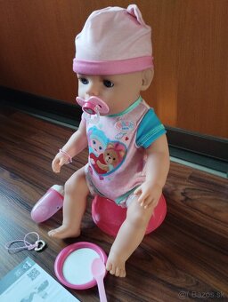Babika BABY born Emma + postielka s kolotocom - 4