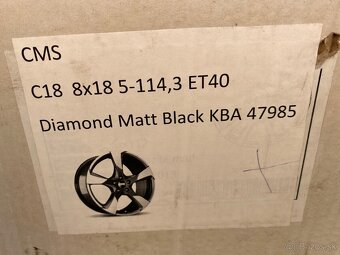 5x114,3 R18 8J ET40 CMS C18 Diamont Matt Black - 4