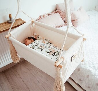 Závesná kolíska Babysteps + stojan - 4