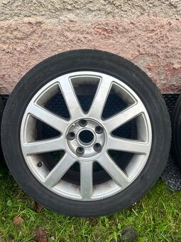 ORIG. AUDI SADA KOLIES 7.5J×17H2 ET43 PNEU 225/45 R17 - 4