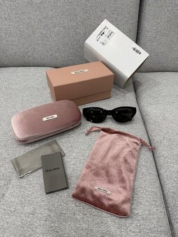 Miu miu dámske slnečné okuliare / nové, komplet balenie - 4