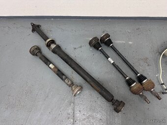 Vw Touareg 3.0tdi diferenciál poloosy podvozok - 4