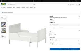 Rastúca posteľ IKEA SUNDVIK - 4
