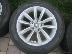 16" AL disky org. Hyundai i40 s letnymi pneu 205/60R16 - 4