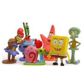 Spongebob figúrky balenie 6 ks - ihneď - 4
