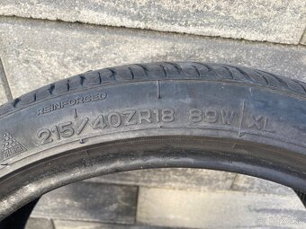 Letné pneumatiky 215/40 R18 - 4