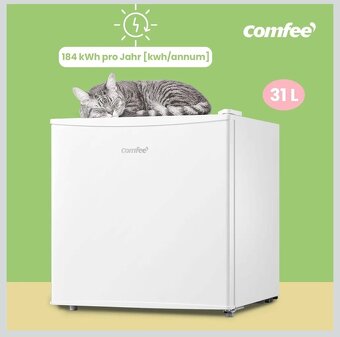 Comfee RCD50WH1 (E) – kompaktná mini chladnička, nová, -30% - 4