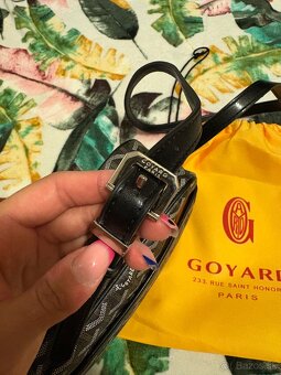 Goyard crossbody kabelka Cap-vert PM - čierna (GO2) - 4