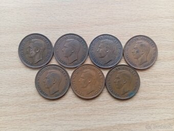 Britské staré mince 2 - 4