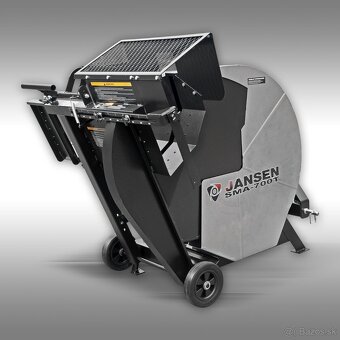 Jansen SMA-700T Cirkulár, kotúčová píla na taktor, 700mm čep - 4