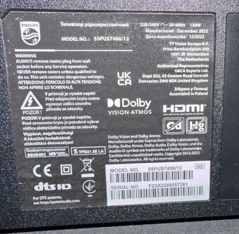 PHILIPS 7400 Série 4K UHD LED Android TV - 4