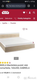 Manzelska postel 180x200cm - 4