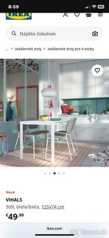 Predam kuchynsky stol Ikea top stav - 4
