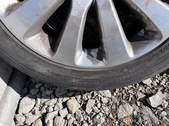 Alu disky sada R17 5x105, letné pneu 215/50 Opel Astra J - 4