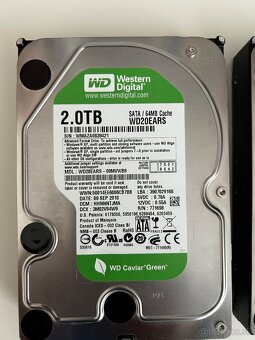 Tiche disky Western Digital WD Green - 4