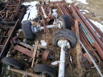 Predám os-nápravu s nosnosťou 9t - 4