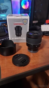 Samyang 3x použitý 50mm 1.4 FE II Sony‼️📸✅️✅️ - 4