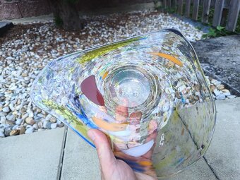 sklená misa - hutné sklo kolorované - 4