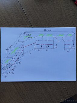 Predam vrchne skrinky z kuchynskej linky. - 4