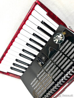 Predám nový akordeón BELTUNICA Vivaldi- De Luxe 60 basový- n - 4