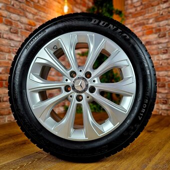 Alu R17 5x112 orig. MERCEDES A+B+C+zimné 225/50R17 - 4