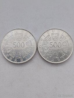 Strieborne mince  Rakúska a Kanady - 4