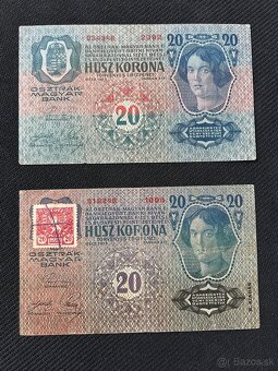 Bankovky, rakusko Uhorsko - 4